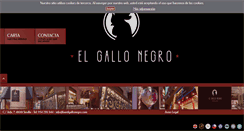Desktop Screenshot of barelgallonegro.com